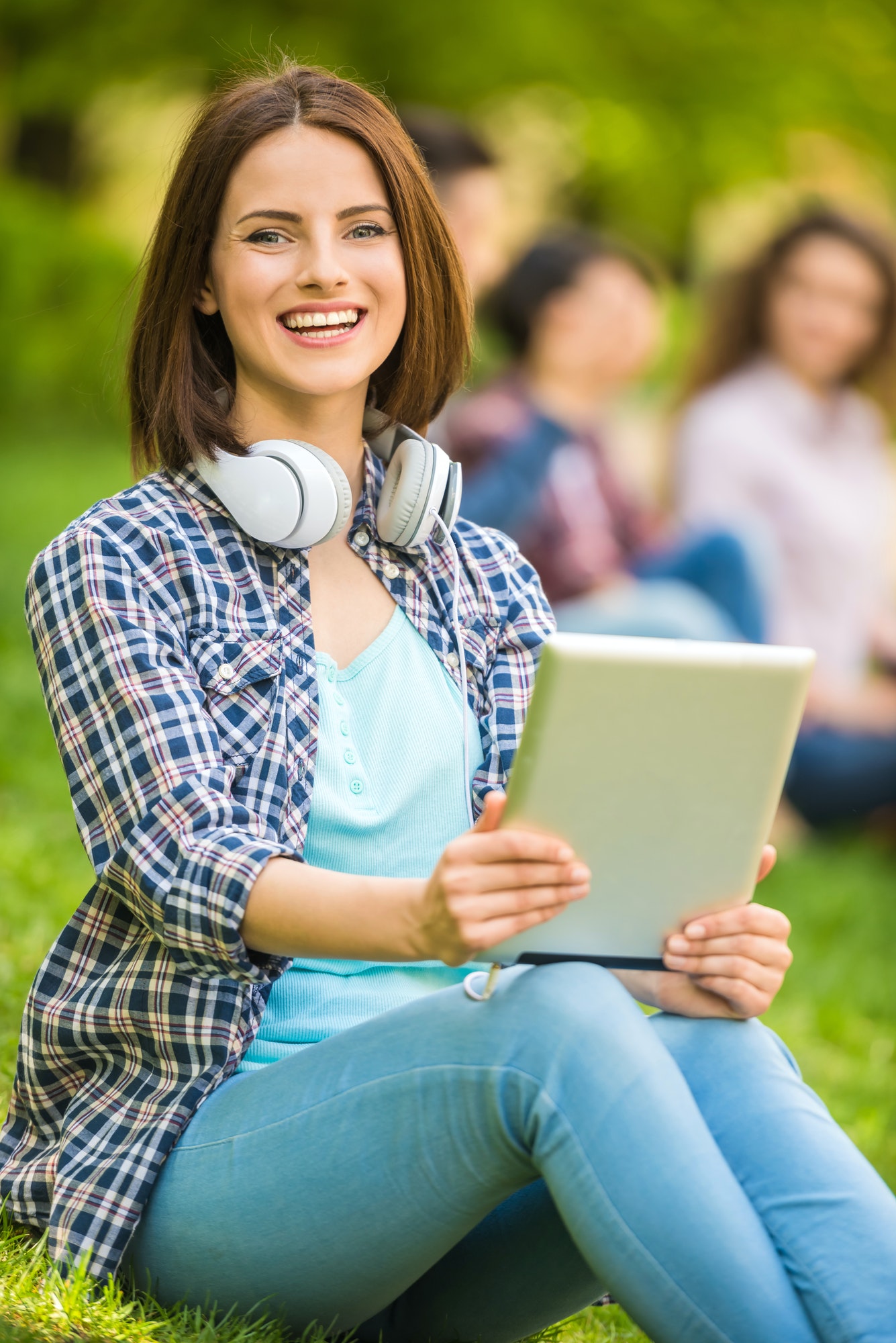 Students outdoors